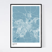 Load image into Gallery viewer, Nashik City Map Print