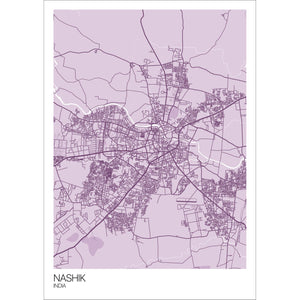 Map of Nashik, India