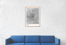 Load image into Gallery viewer, Map of Nashville, Tennessee