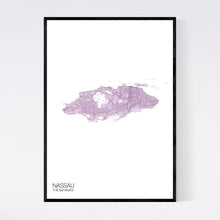 Load image into Gallery viewer, Map of Nassau, The Bahamas