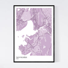 Load image into Gallery viewer, Navi Mumbai City Map Print