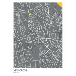 Map of New Cross, London