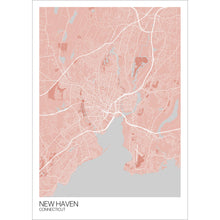Load image into Gallery viewer, Map of New Haven, Connecticut