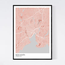 Load image into Gallery viewer, Map of New Haven, Connecticut
