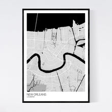 Load image into Gallery viewer, New Orleans City Map Print