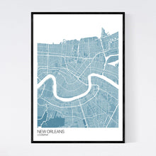Load image into Gallery viewer, New Orleans City Map Print
