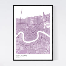 Load image into Gallery viewer, New Orleans City Map Print