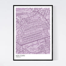 Load image into Gallery viewer, New Town Neighbourhood Map Print