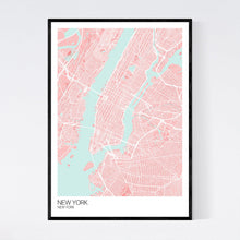 Load image into Gallery viewer, Map of New York, New York