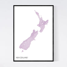 Load image into Gallery viewer, Map of New Zealand, Australaisa