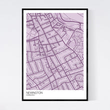 Load image into Gallery viewer, Newington Neighbourhood Map Print