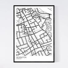 Load image into Gallery viewer, Newington Neighbourhood Map Print