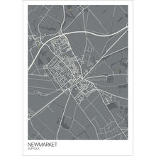 Load image into Gallery viewer, Map of Newmarket, Suffolk