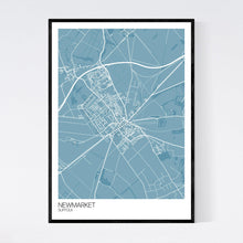 Load image into Gallery viewer, Newmarket Town Map Print