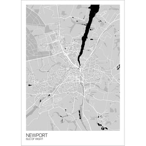 Map of Newport, Isle of Wight