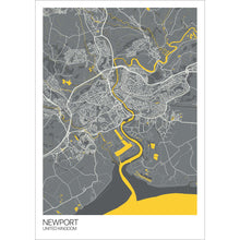 Load image into Gallery viewer, Map of Newport, United Kingdom