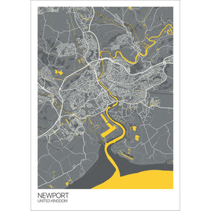 Map of Newport, United Kingdom