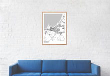 Load image into Gallery viewer, Map of Newquay, United Kingdom