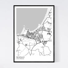 Load image into Gallery viewer, Map of Newquay, United Kingdom