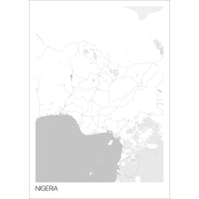 Load image into Gallery viewer, Map of Nigeria, 