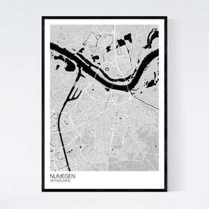 Nijmegen City Map Print