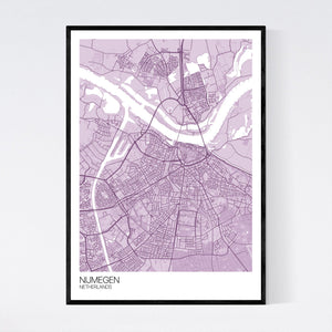 Nijmegen City Map Print