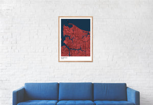 Map of Norfolk, Virginia