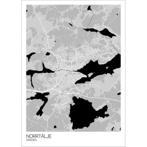 Map of Norrtälje, Sweden