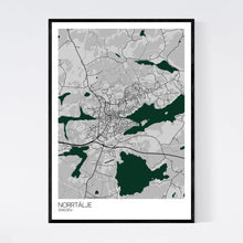 Load image into Gallery viewer, Norrtälje Town Map Print