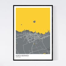 Load image into Gallery viewer, North Berwick Town Map Print