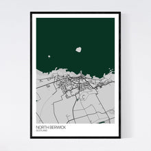 Load image into Gallery viewer, North Berwick Town Map Print