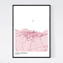 Load image into Gallery viewer, North Berwick Town Map Print