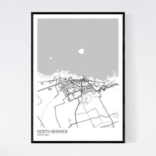 Load image into Gallery viewer, North Berwick Town Map Print