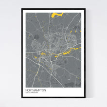 Load image into Gallery viewer, Northampton City Map Print