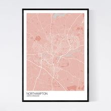 Load image into Gallery viewer, Northampton City Map Print