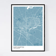 Load image into Gallery viewer, Northampton City Map Print