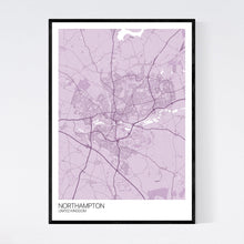 Load image into Gallery viewer, Northampton City Map Print