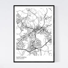 Load image into Gallery viewer, Northwich City Map Print