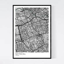 Load image into Gallery viewer, Notting Hill Neighbourhood Map Print