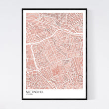 Load image into Gallery viewer, Notting Hill Neighbourhood Map Print