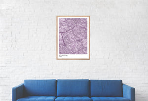 Map of Notting Hill, London