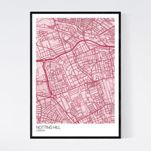Load image into Gallery viewer, Notting Hill Neighbourhood Map Print