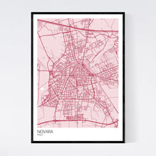 Load image into Gallery viewer, Novara City Map Print