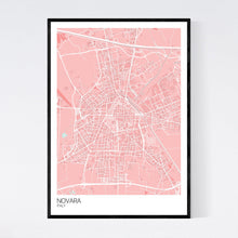 Load image into Gallery viewer, Novara City Map Print