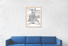 Load image into Gallery viewer, Map of Novara, Italy