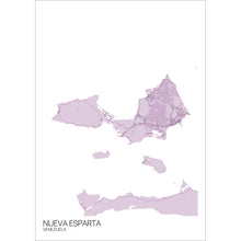 Load image into Gallery viewer, Map of Nueva Esparta, Venezuela