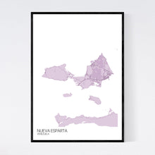 Load image into Gallery viewer, Map of Nueva Esparta, Venezuela
