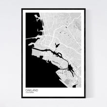 Load image into Gallery viewer, Map of Oakland, California