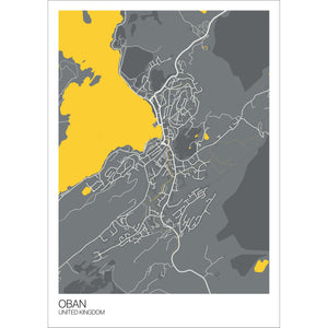 Map of Oban, United Kingdom