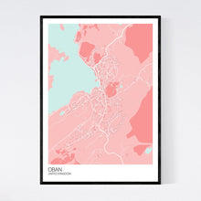 Load image into Gallery viewer, Oban City Map Print